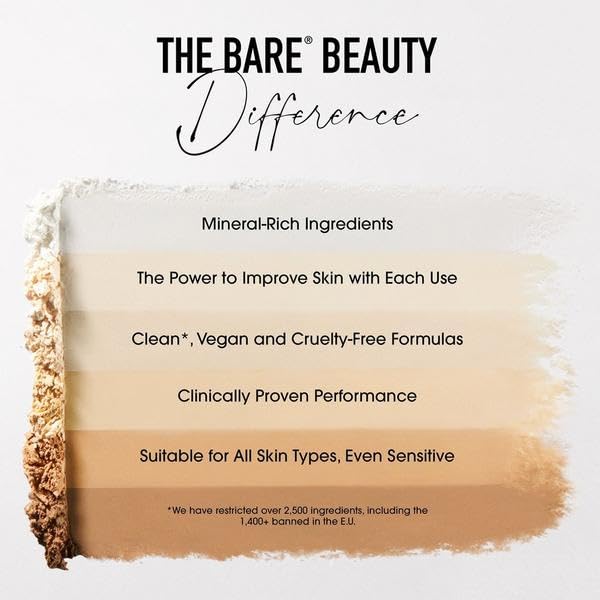 bareMinerals Original Mineral Veil Talc-Free Pressed Setting Powder, Weightless Blurring & Matte Finishing Powder, Pore Minimizer, Extends Makeup Wear, Vegan