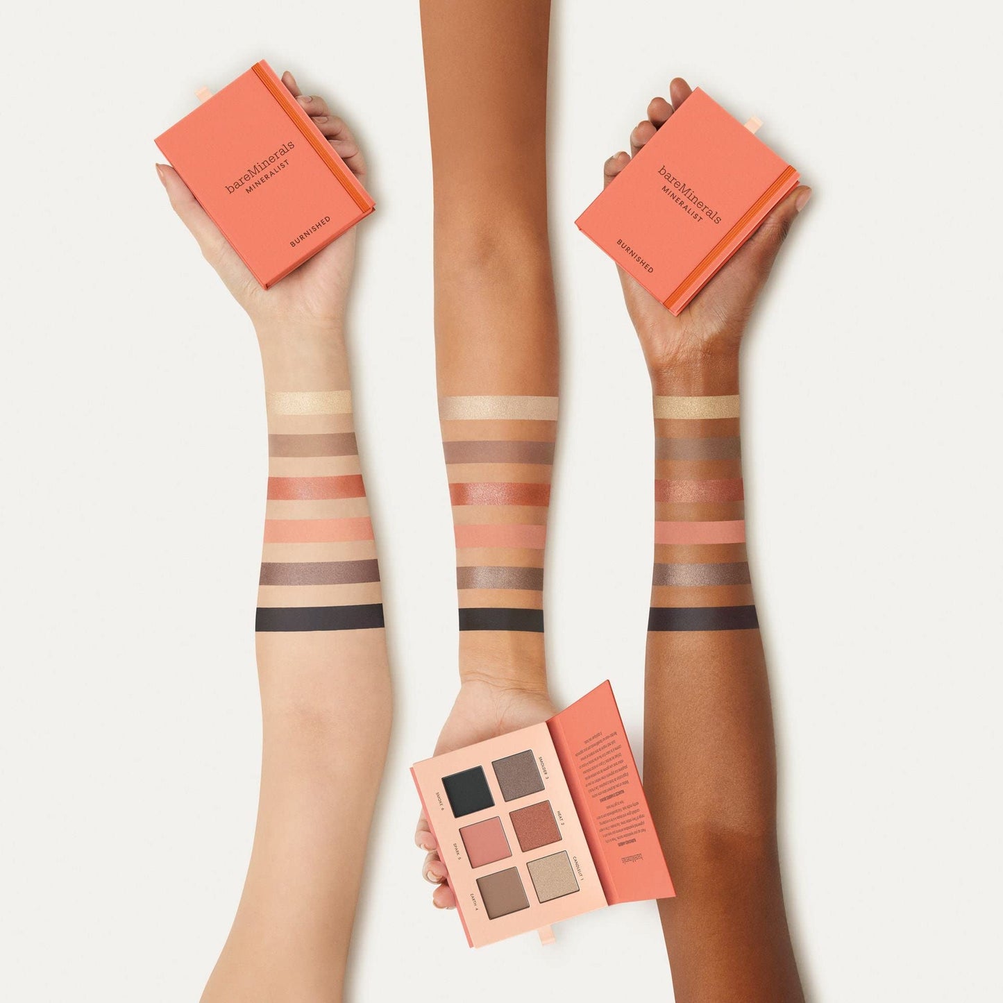 bareMinerals Mineralist Eyeshadow Palette, Six Richly Pigmented Shades, Ultra-Blendable, Talc-Free, Vegan, Crease-Proof Wear