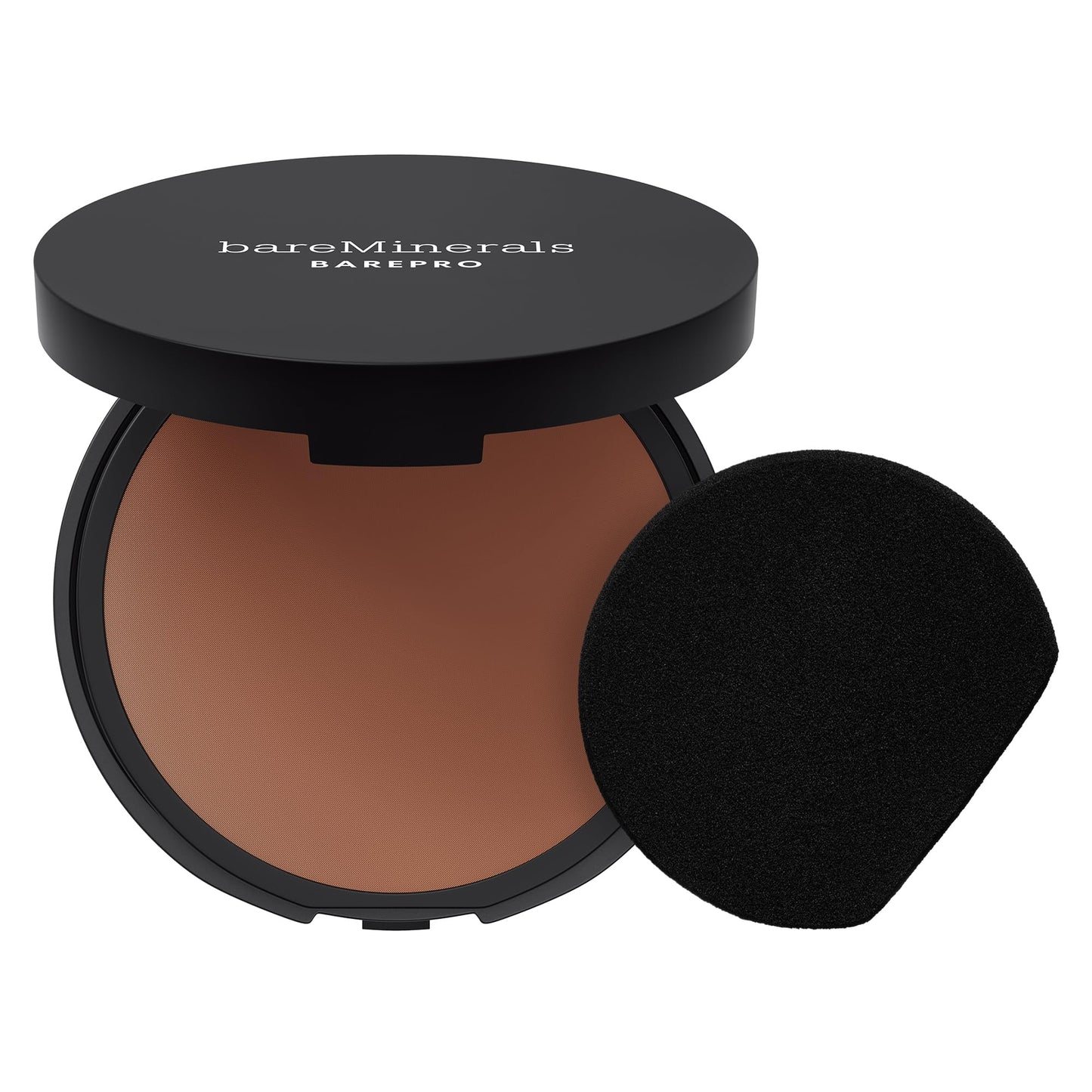 bareMinerals Barepro Skin-Perfecting Powder Foundation, Matte Pressed Powder Foundation Full Coverage with Plant-Based Squalene, Talc-Fee Pressed Powder Compact, Oil Control, Vegan