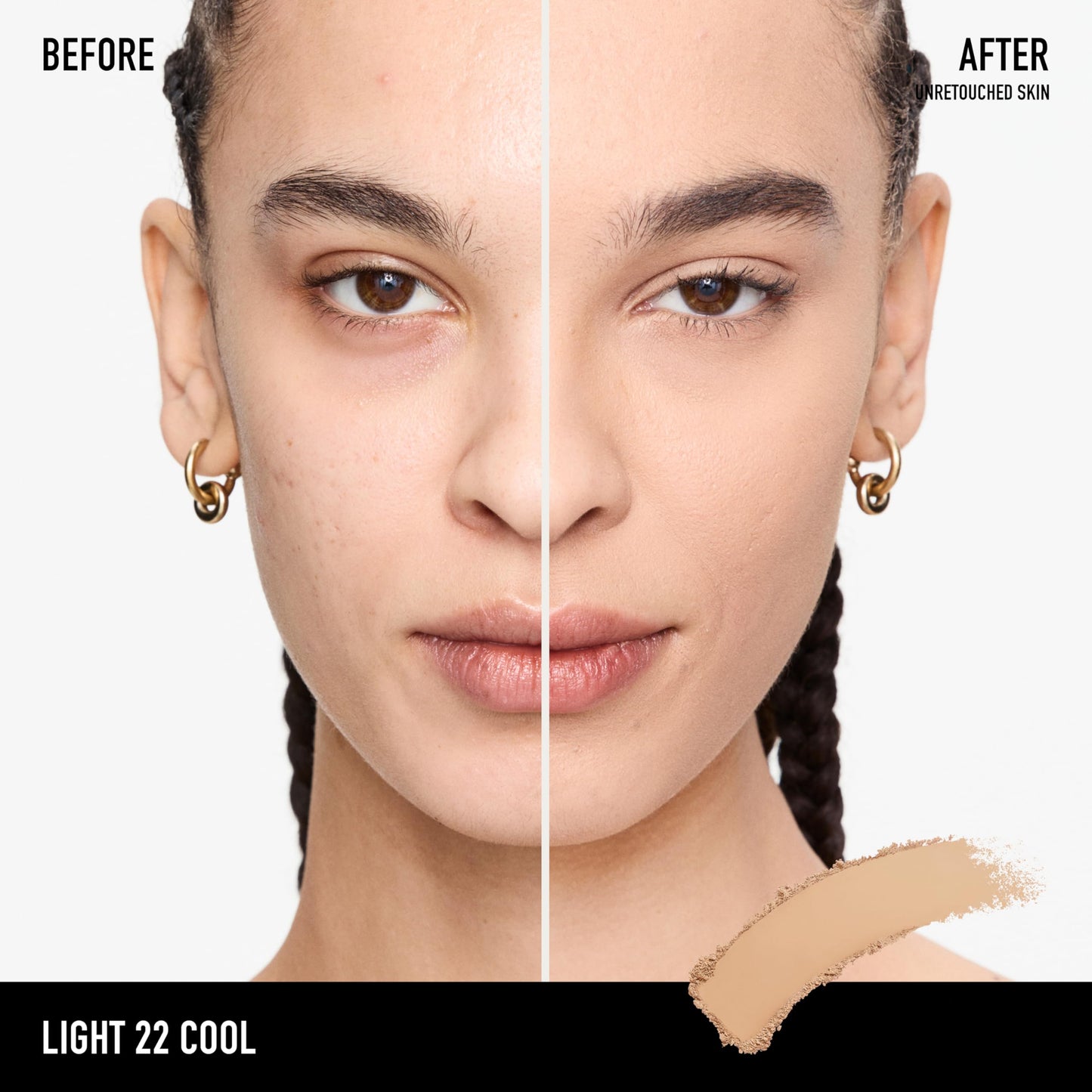 bareMinerals Barepro Skin-Perfecting Powder Foundation, Matte Pressed Powder Foundation Full Coverage with Plant-Based Squalene, Talc-Fee Pressed Powder Compact, Oil Control, Vegan