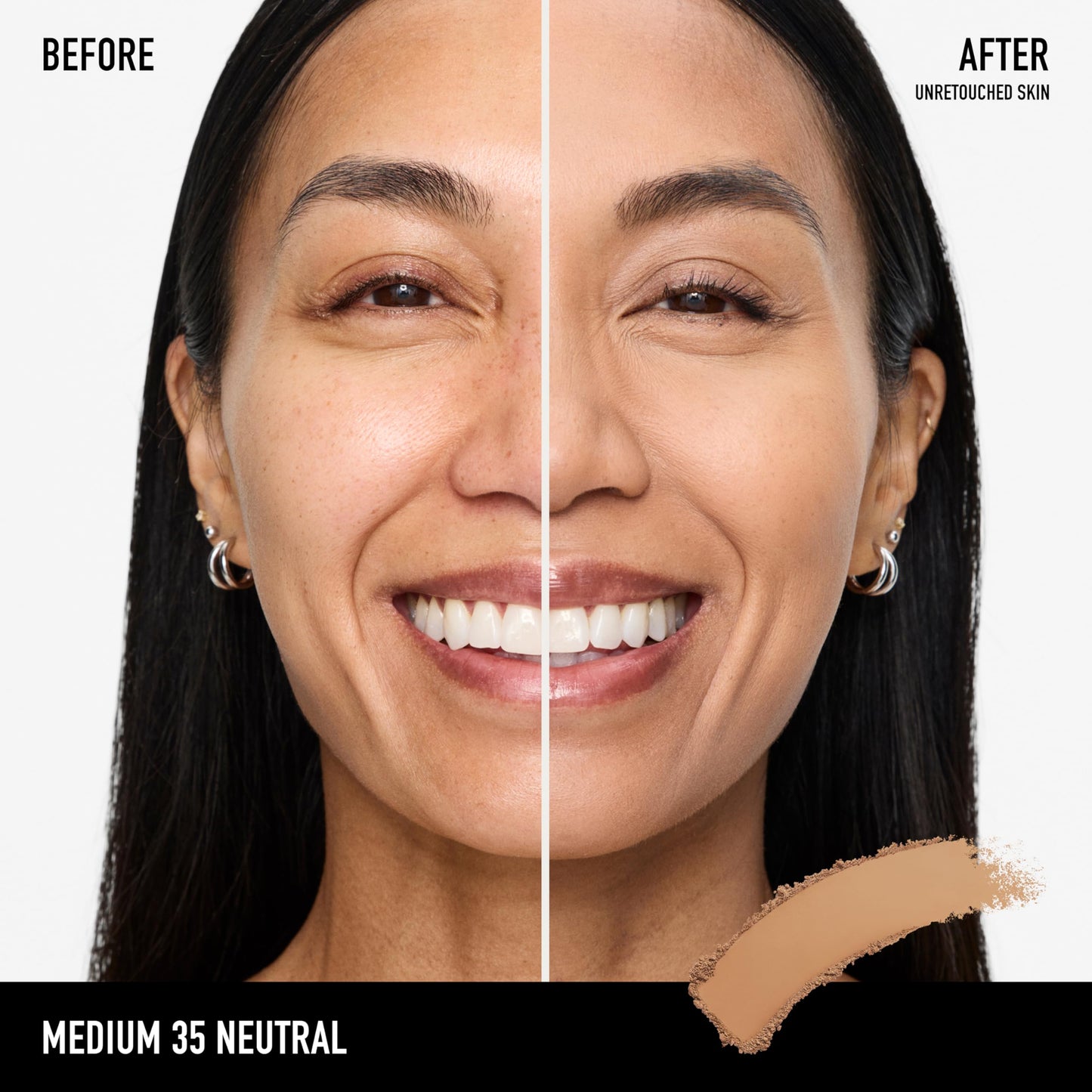 bareMinerals Barepro Skin-Perfecting Powder Foundation, Matte Pressed Powder Foundation Full Coverage with Plant-Based Squalene, Talc-Fee Pressed Powder Compact, Oil Control, Vegan