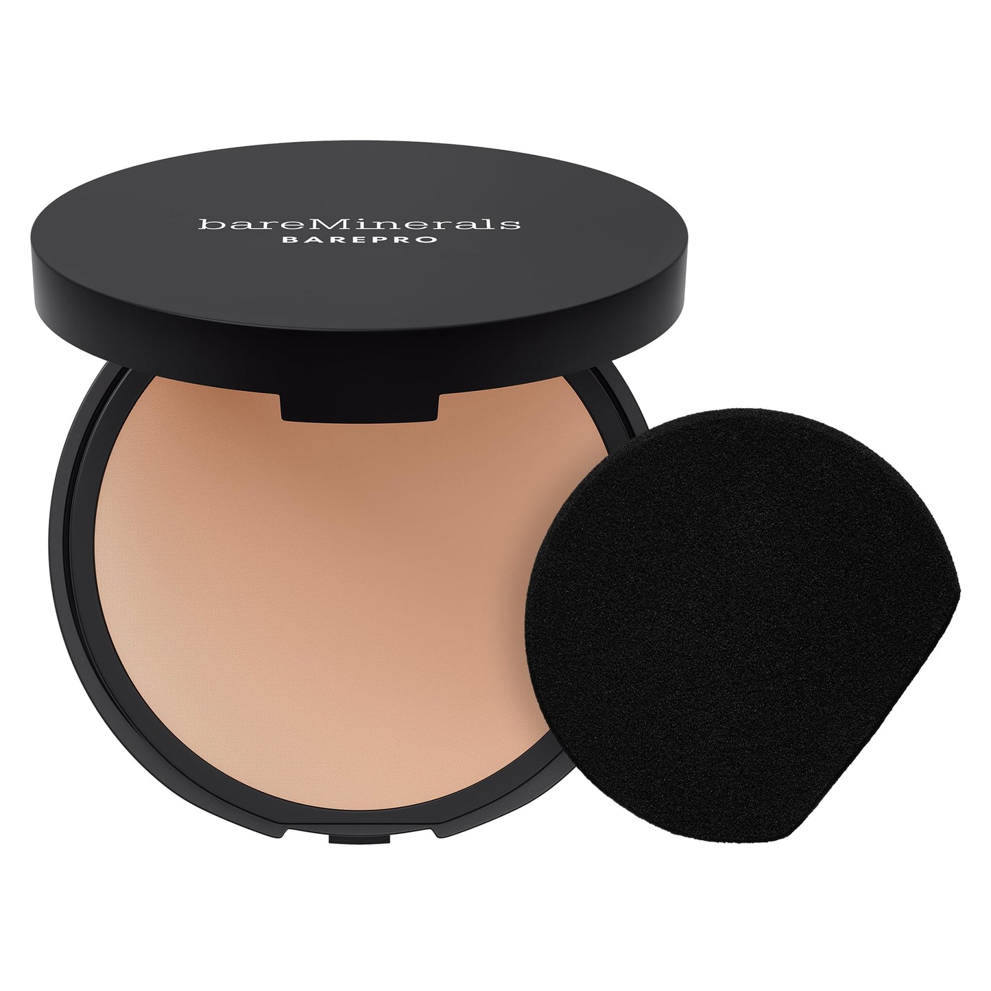 bareMinerals Barepro Skin-Perfecting Powder Foundation, Matte Pressed Powder Foundation Full Coverage with Plant-Based Squalene, Talc-Fee Pressed Powder Compact, Oil Control, Vegan