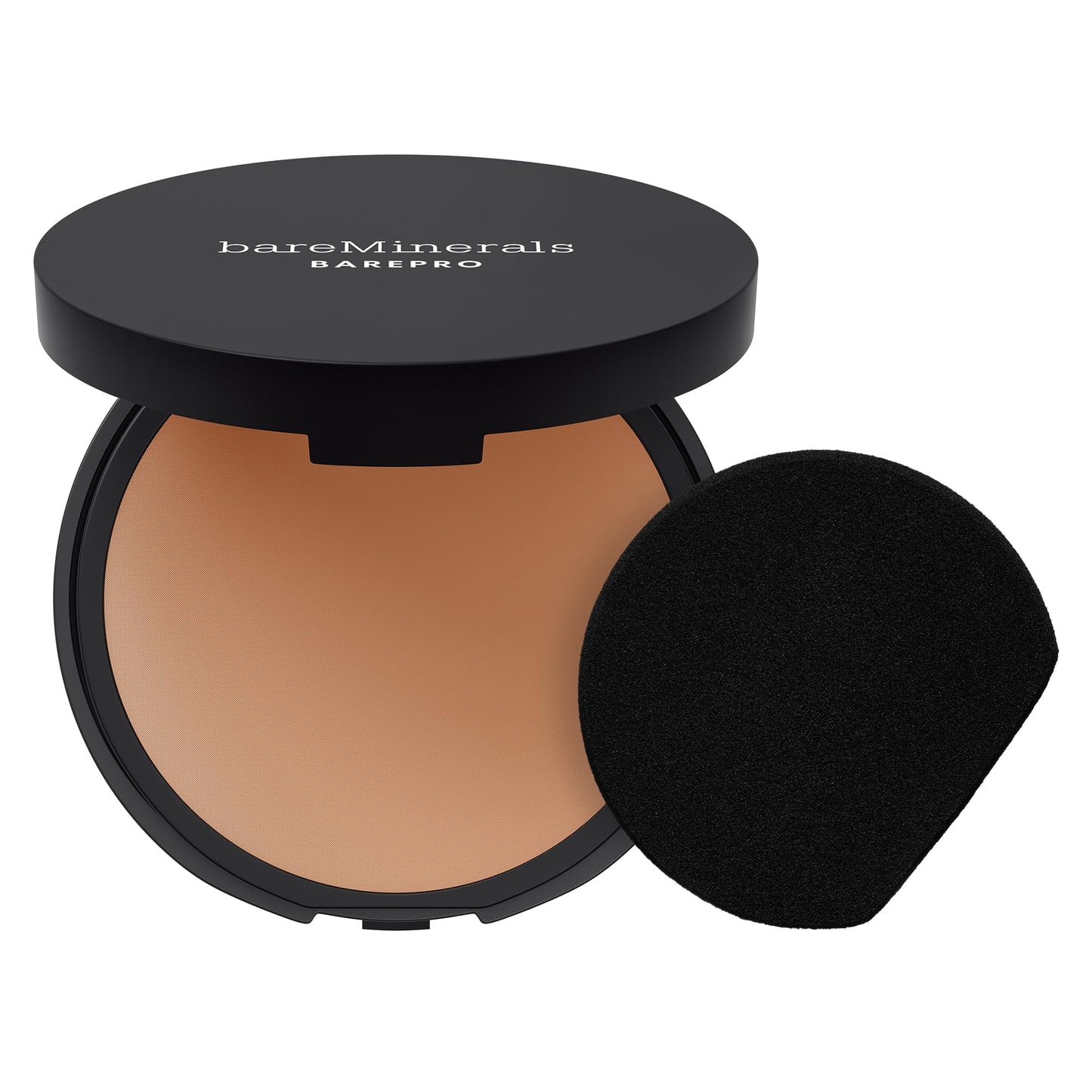 bareMinerals Barepro Skin-Perfecting Powder Foundation, Matte Pressed Powder Foundation Full Coverage with Plant-Based Squalene, Talc-Fee Pressed Powder Compact, Oil Control, Vegan