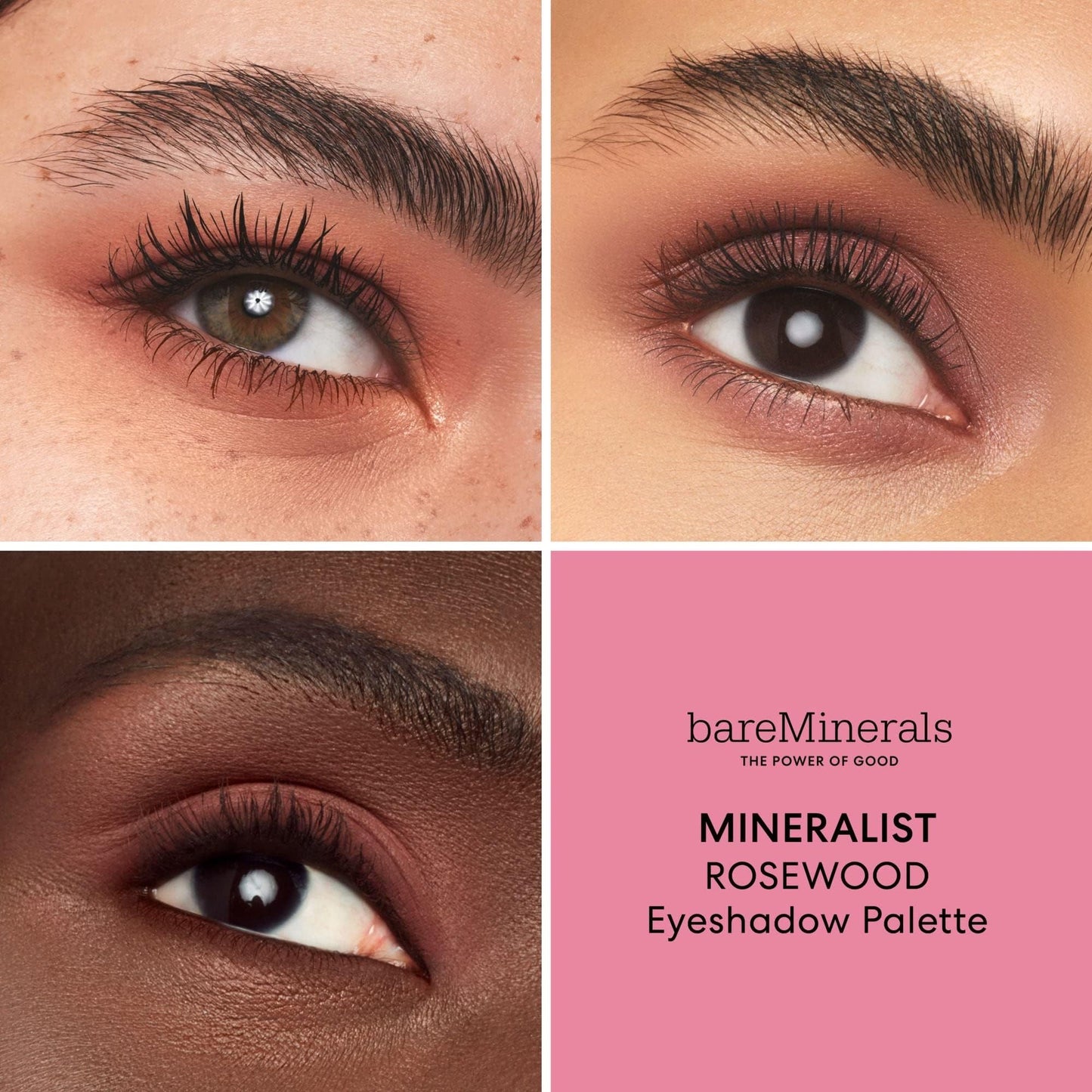bareMinerals Mineralist Eyeshadow Palette, Six Richly Pigmented Shades, Ultra-Blendable, Talc-Free, Vegan, Crease-Proof Wear