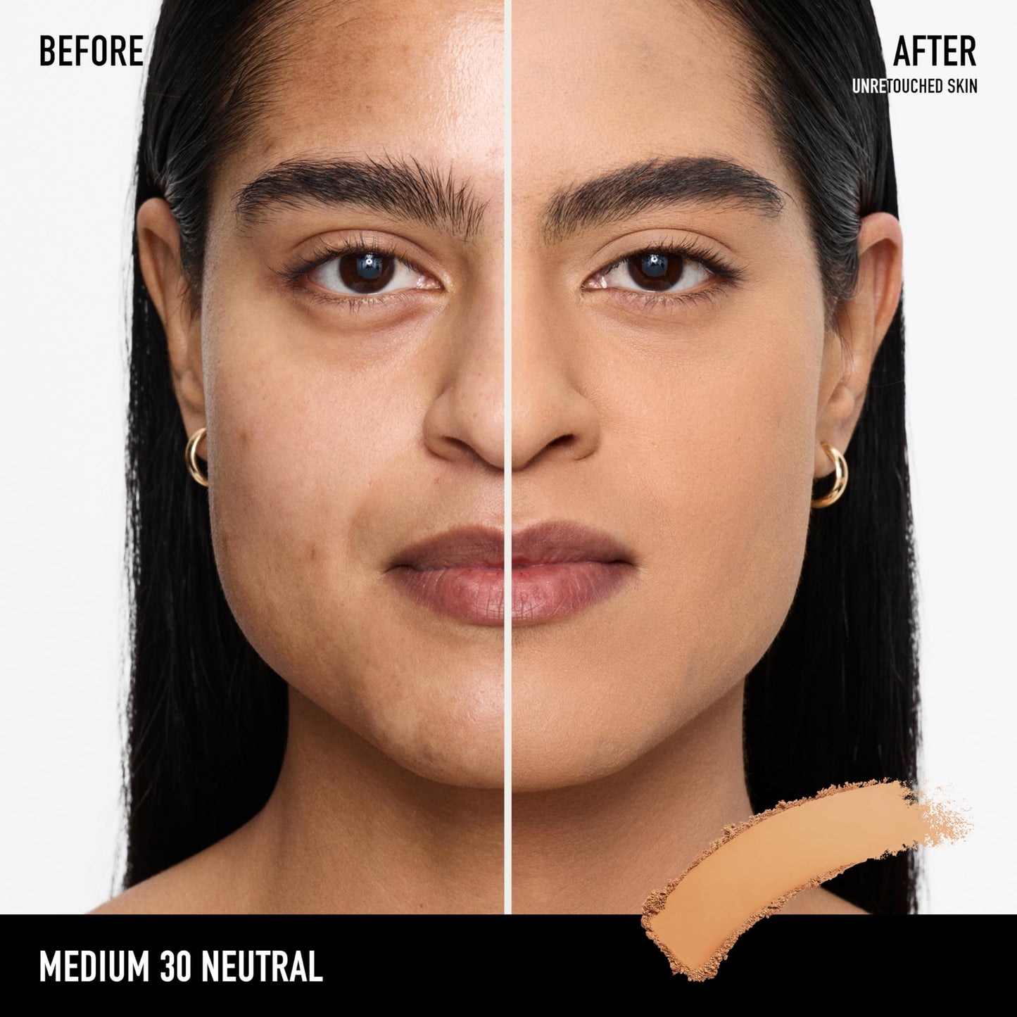 bareMinerals Barepro Skin-Perfecting Powder Foundation, Matte Pressed Powder Foundation Full Coverage with Plant-Based Squalene, Talc-Fee Pressed Powder Compact, Oil Control, Vegan