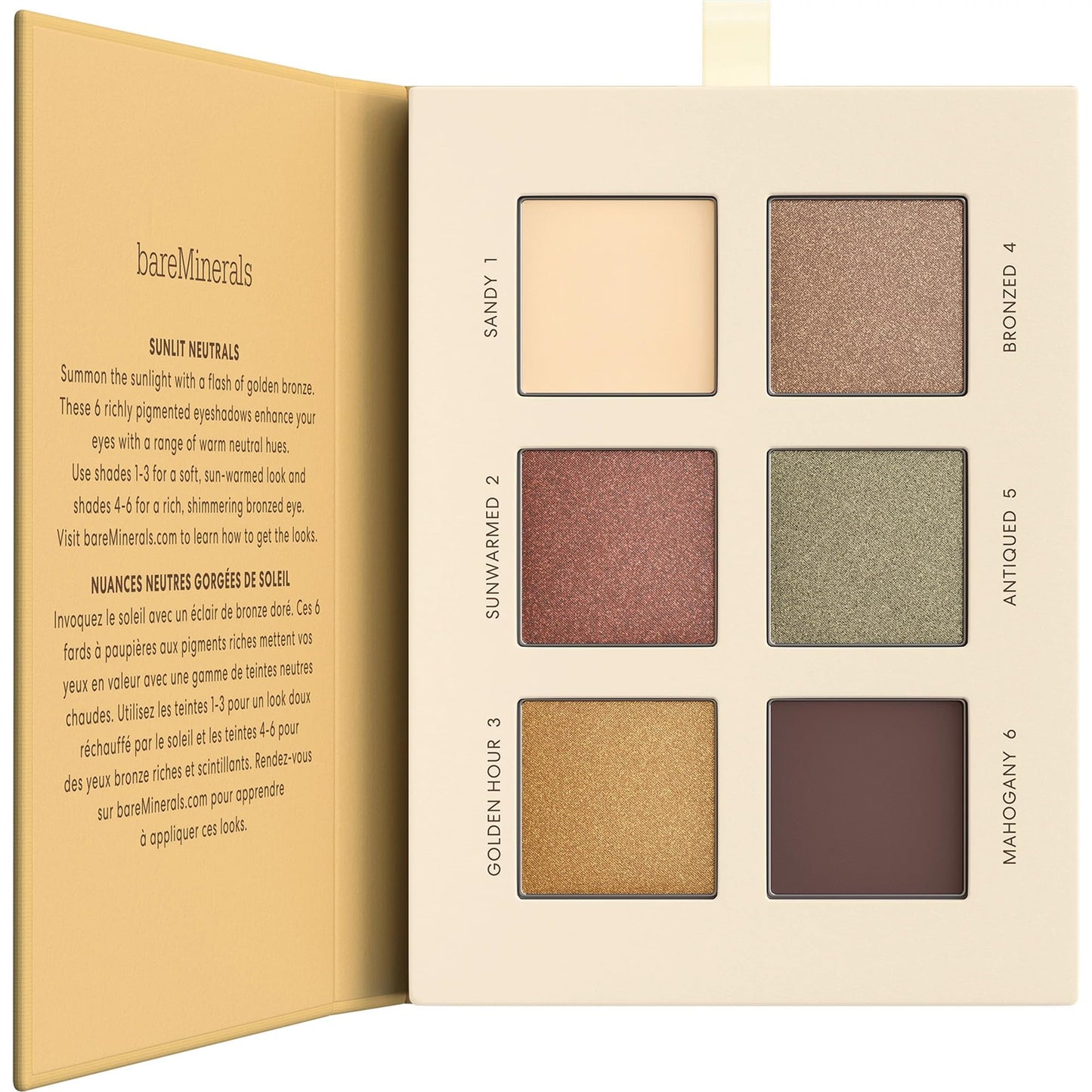 bareMinerals Mineralist Eyeshadow Palette, Six Richly Pigmented Shades, Ultra-Blendable, Talc-Free, Vegan, Crease-Proof Wear