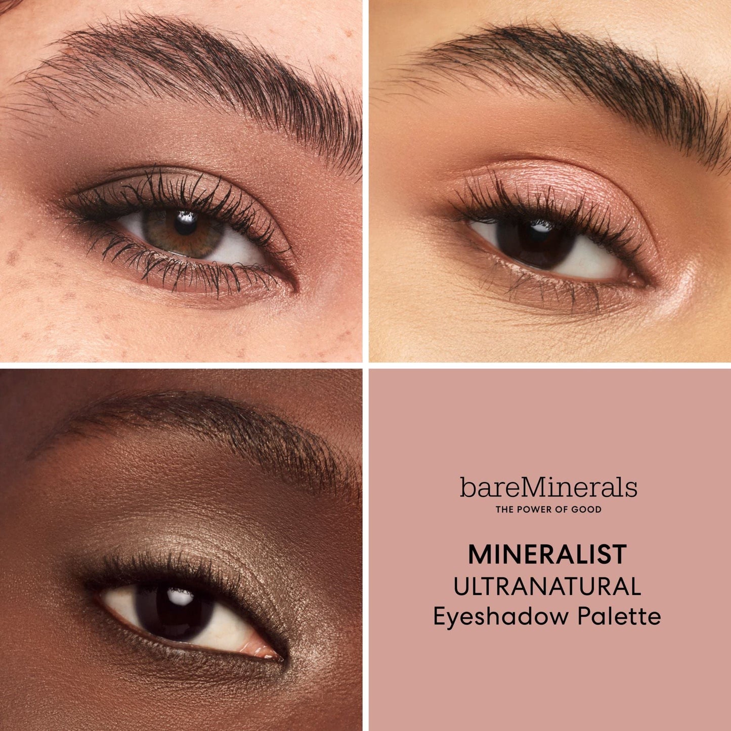 bareMinerals Mineralist Eyeshadow Palette, Six Richly Pigmented Shades, Ultra-Blendable, Talc-Free, Vegan, Crease-Proof Wear