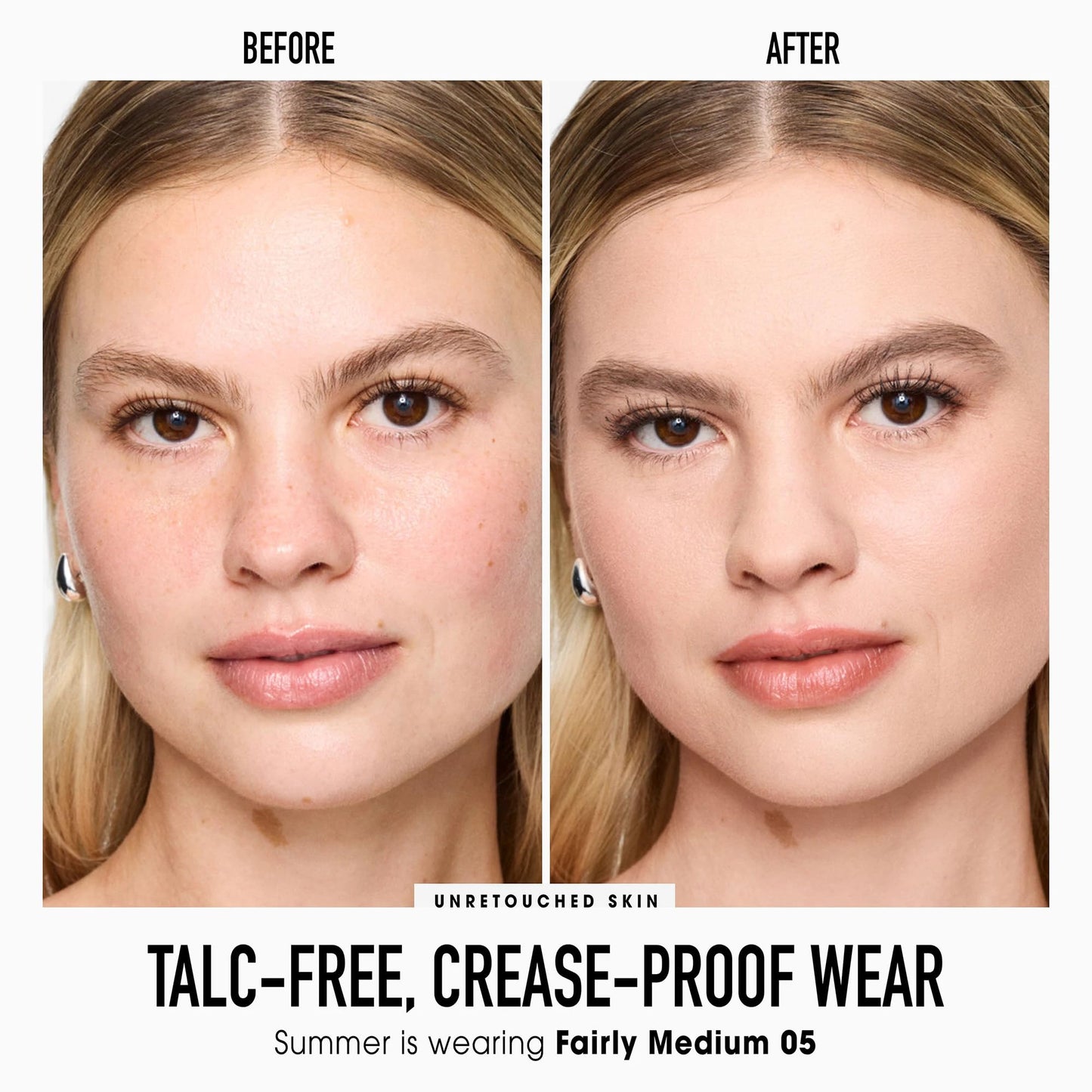 bareMinerals Original Pressed Powder Foundation Mineral SPF 15 – Talc-Free, Luminous Finish, Buildable Coverage, Vegan, Clean Beauty