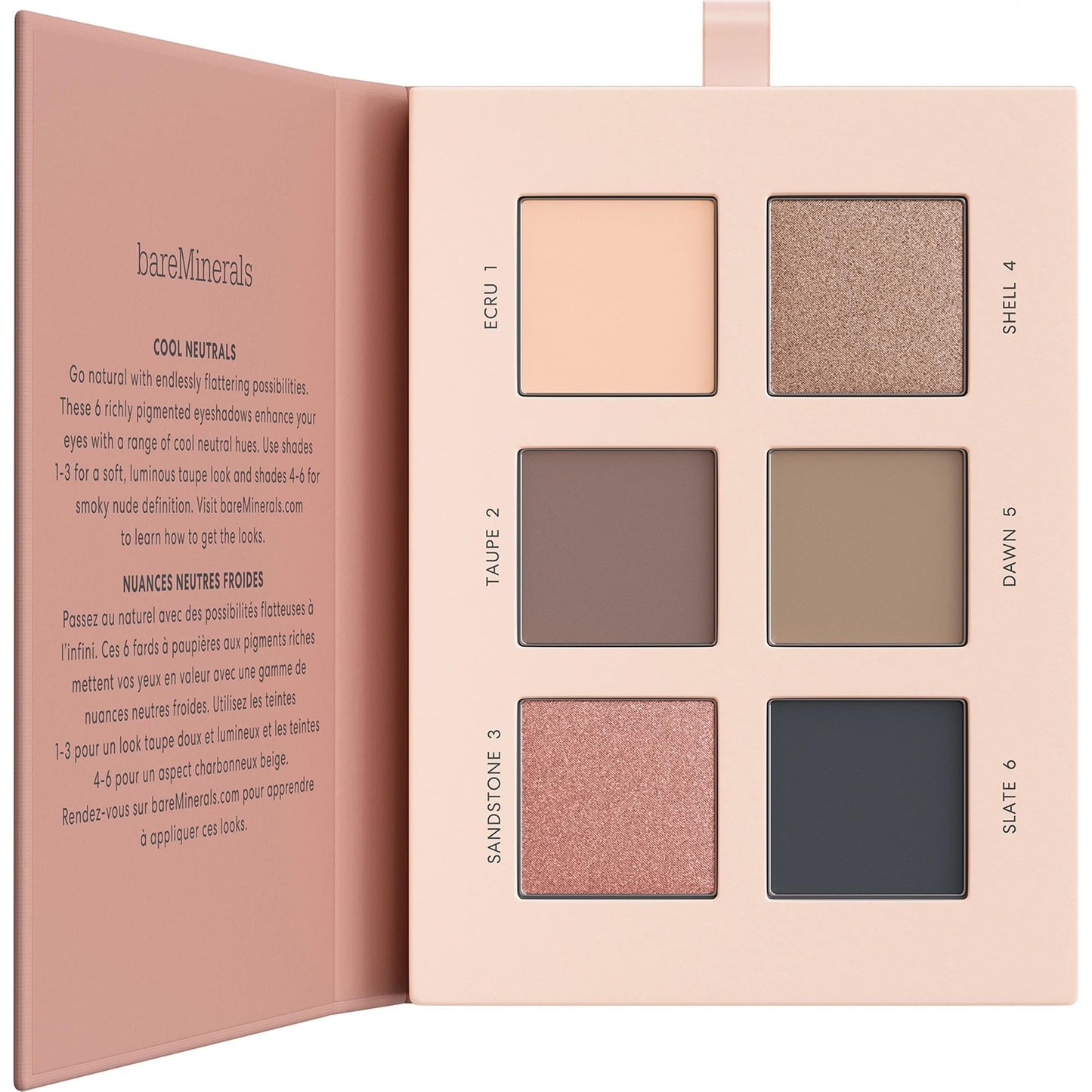 bareMinerals Mineralist Eyeshadow Palette, Six Richly Pigmented Shades, Ultra-Blendable, Talc-Free, Vegan, Crease-Proof Wear