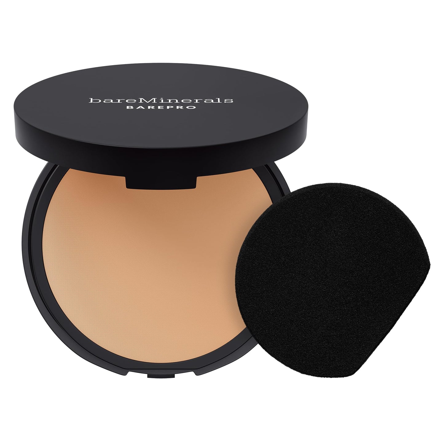 bareMinerals Barepro Skin-Perfecting Powder Foundation, Matte Pressed Powder Foundation Full Coverage with Plant-Based Squalene, Talc-Fee Pressed Powder Compact, Oil Control, Vegan