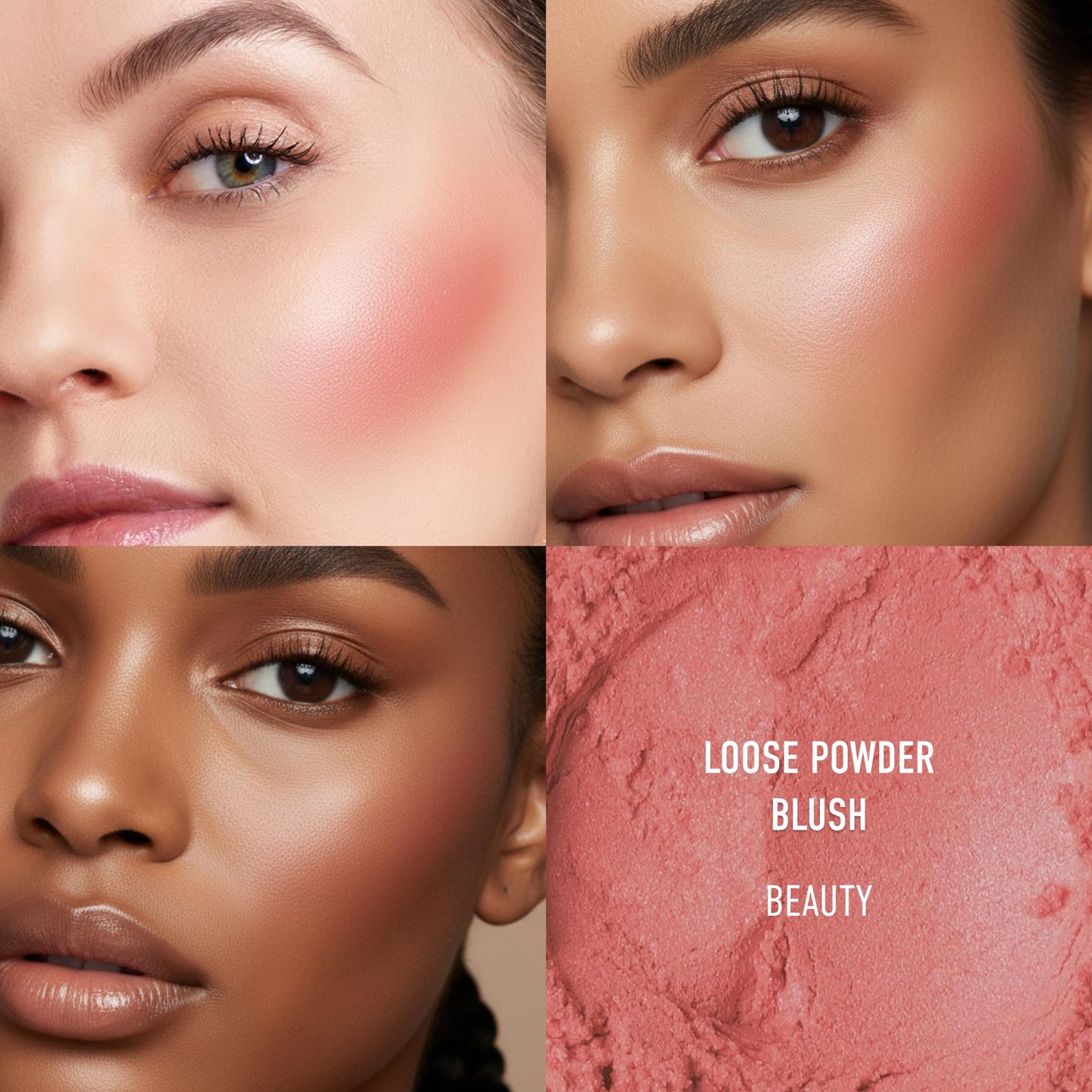 bareMinerals Loose Mineral Powder Blush, Buildable Coverage, Naturally Luminous Lightweight Vegan Blush Powder, Ideally for All Skin Types, Talc-Free, Cruelty-Free