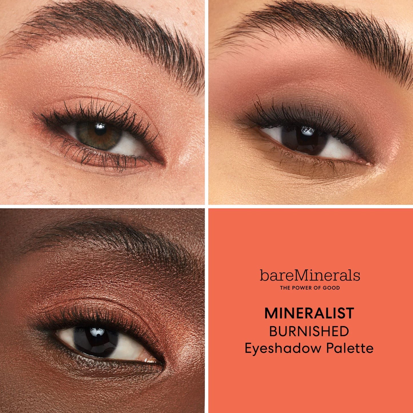 bareMinerals Mineralist Eyeshadow Palette, Six Richly Pigmented Shades, Ultra-Blendable, Talc-Free, Vegan, Crease-Proof Wear