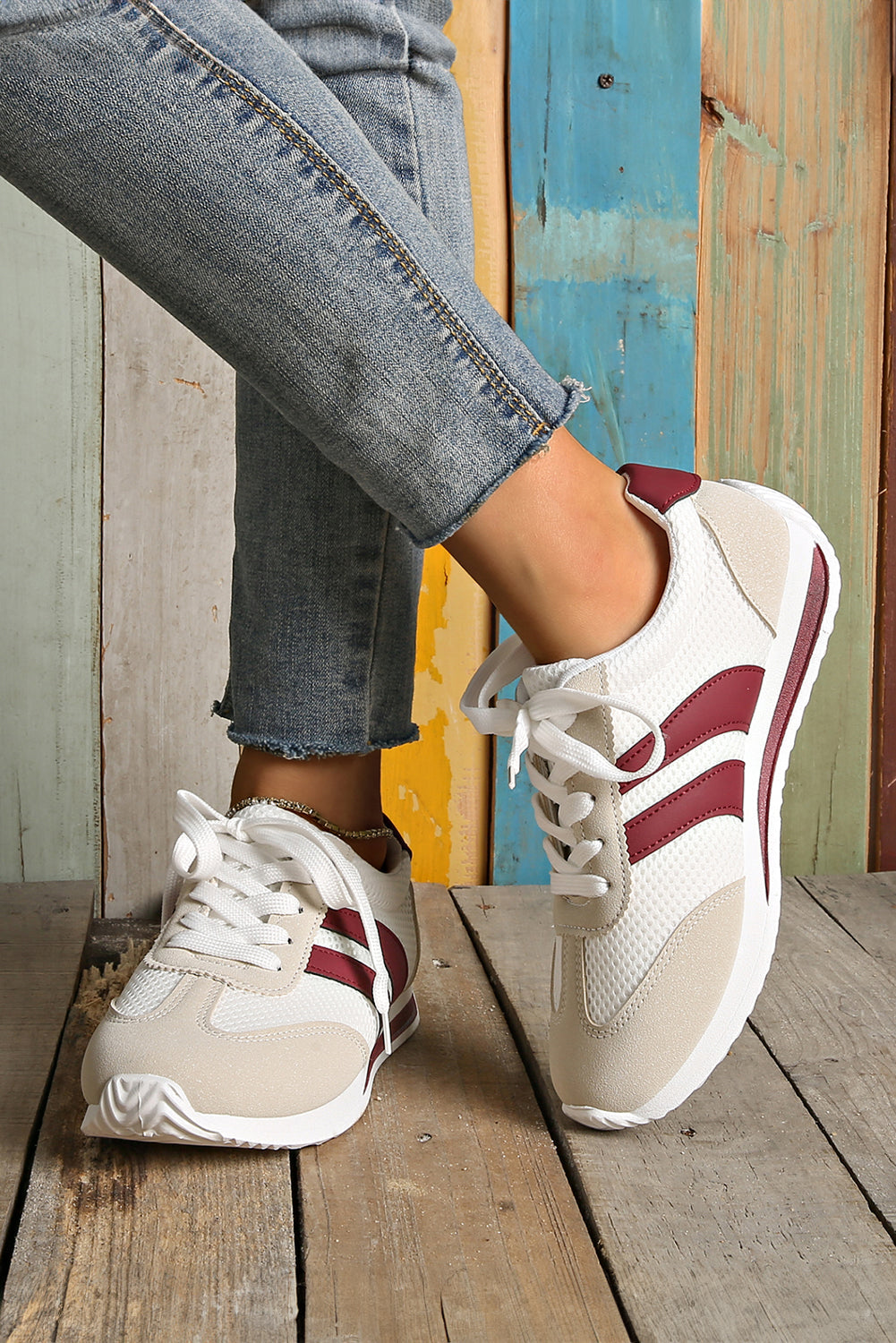 Karter Breathable Lace-up Sneakers