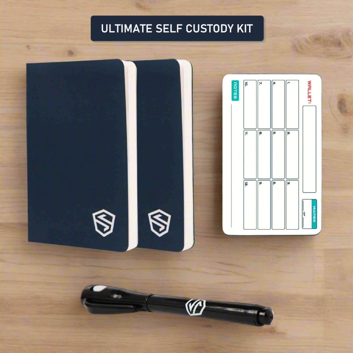 Crypto Seed Phrase Storage Starter kit